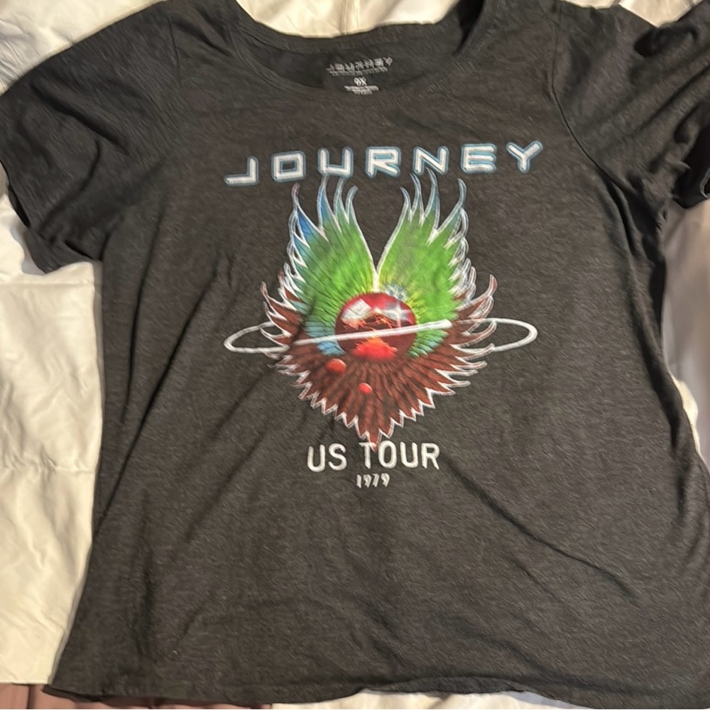Journey Graphic Tee - Charcoal